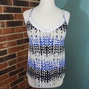 Athleta Kamala Swim Tankini Top w/ Built-in Bra